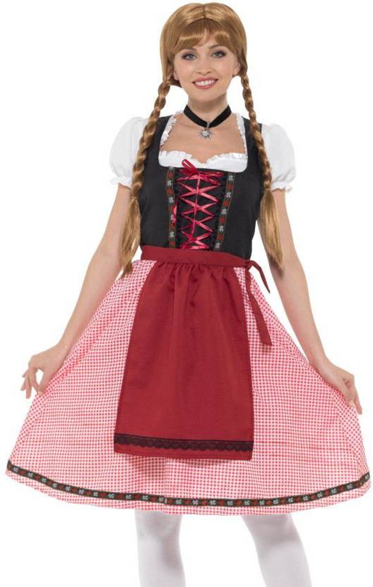 Boeren Tirol & Oktoberfest Kostuum | Keurige Katja Bierfeest | Vrouw | Large | Bierfeest | Verkleedkleding